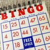 Bingo Card Notepad Closeup