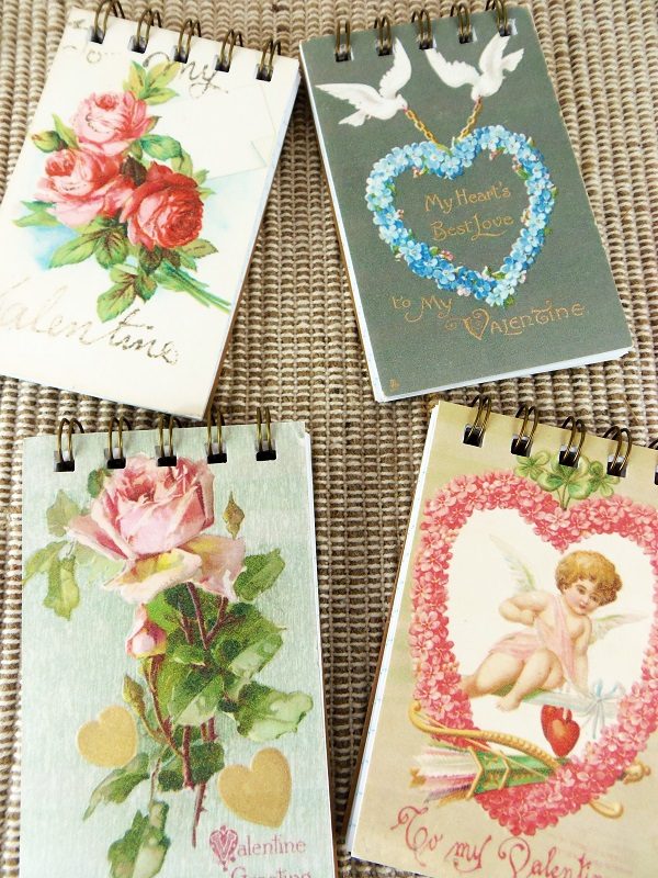 Vintage Valentine Notepads